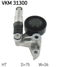 Napinaci kladka, žebrovaný klínový řemen SKF VKM31300