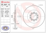 Brzdový kotouč BREMBO 08.3327.10