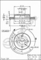 Brzdový kotouč BREMBO 09.5693.10 - TOYOTA