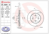 Brzdový kotouč BREMBO 09.5694.10 - NISSAN