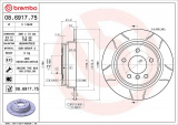 Brzdový kotouč BREMBO MAX 08.6917.75 - BMW