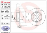 Brzdový kotouč BREMBO 08.6768.10 - ALFA ROMEO, LANCIA