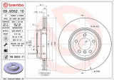 Brzdový kotouč BREMBO 09.9352.10 - BMW
