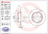 Brzdový kotouč BREMBO 08.A327.11