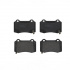 Sada brzdových destiček BREMBO P11024 - CHEVROLET, CHRYSLER, DODGE, JEEP