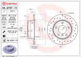 Brzdový kotouč BREMBO 08.9787.1X