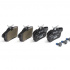 Sada brzdových destiček BREMBO P61114X - CITROËN, DS, PEUGEOT