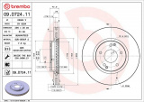 Brzdový kotouč BREMBO 09.D724.11