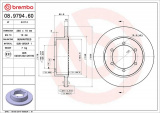 Brzdový kotouč BREMBO 08.9794.60