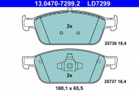 Sada brzdových destiček ATE 13.0470-7299 (AT LD7299)