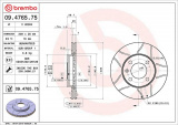 Brzdový kotouč BREMBO MAX 09.4765.75 - AUDI, SEAT, VW