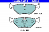Sada brzdových destiček ATE Ceramic 13.0470-7090 (AT LD7090) - BMW