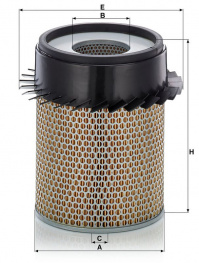 Vzduchový filtr MANN C21317 (MF C21317) Vzduchový filtr MANN C21317 (MF C21317)
