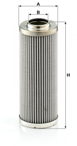 Hydraulický filtr MANN MF HD725/2 Hydraulický filtr MANN MF HD725/2