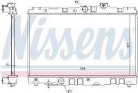 Chladič motoru NISSENS 646886
