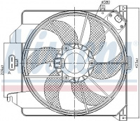 Ventilátor chladiče NISSENS 85261 Ventilátor chladiče NISSENS 85261