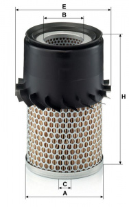 Vzduchový filtr MANN C14138/1 (MF C14138/1) - LAND ROVER
