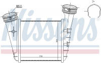 Chladič turba NISSENS 96468