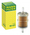 Palivový filtr MANN WK42/2 (MF WK42/2) - CITROËN, RENAULT, ŠKODA
