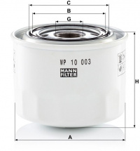 Olejový filtr MANN MF WP10003