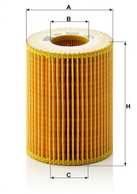 Olejový filtr MANN HU820X (MF HU820X) - OPEL