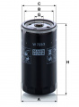 Olejový filtr MANN W723/3 (MF W723/3)
