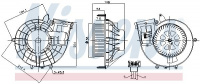 Vnitřní ventilátor NISSENS 87210 Vnitřní ventilátor NISSENS 87210