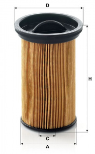 Palivový filtr MANN PU742 (MF PU742) - BMW