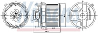 Vnitřní ventilátor NISSENS 87260 Vnitřní ventilátor NISSENS 87260