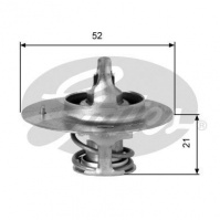 Termostat GATES (GT TH03282G2) - HONDA, MAZDA, MITSUBISHI, TOYOTA