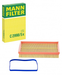 Vzduchový filtr MANN C2998/5X (MF C2998/5X) - SEAT, ŠKODA, VW