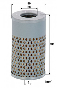 Hydraulický filtr MANN MF H617N