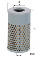 Hydraulický filtr MANN MF H617N
