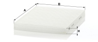 Kabinový filtr MANN CU23010 (MF CU23010) - HUNDAI