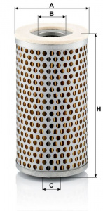 Vzduchový filtr MANN C711 (MF C711)