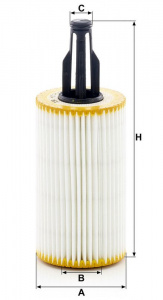 Olejový filtr MANN MF HU7025Z
