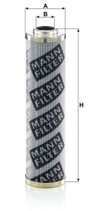 Hydraulický filtr MANN MF HD622/1