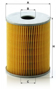 Olejový filtr MANN H1034 (MF H1034) Olejový filtr MANN H1034 (MF H1034)