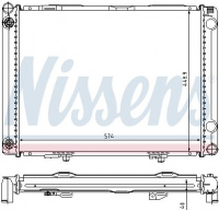 Chladič motoru NISSENS 62766A Chladič motoru NISSENS 62766A