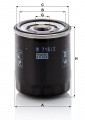 Olejový filtr MANN MF W716/2