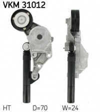 Napínací kladka, žebrovaný klínový řemen SKF  VKM 31012