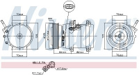 Kompresor klimatizace NISSENS 890679