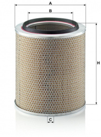 Vzduchový filtr MANN C30630 (MF C30630) - MAN