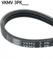 Ozubený klínový řemen SKF VKMV 3PK495