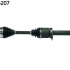 Hnací hřídel SKF VKJC 5207