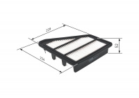 Vzduchový filtr BOSCH (BO F026400453) Vzduchový filtr BOSCH (BO F026400453)