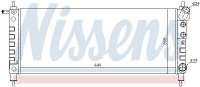 Chladič motoru NISSENS 63297 Chladič motoru NISSENS 63297