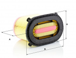 Vzduchový filtr MANN C26270 (MF C26270)