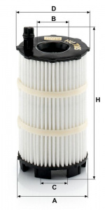 Olejový filtr MANN HU7005x (MF HU7005x)