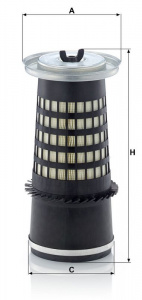 Vzduchový filtr MANN MF C14010 Vzduchový filtr MANN MF C14010